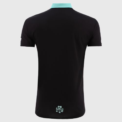 Black & Mint Lincoln Polo (Xlarge)